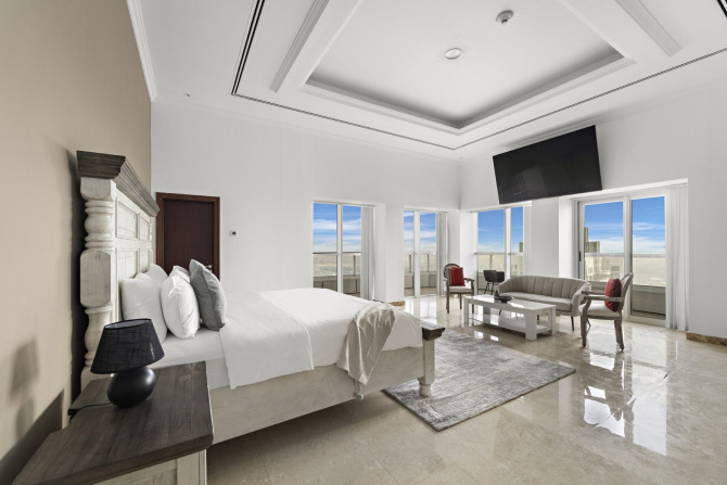View of Massive 4 BR Penthouse + Maid Room | Private Pool - Propsearch.ae