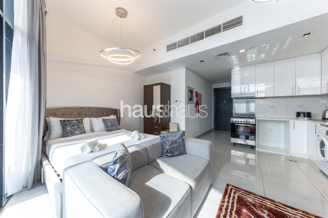 O2 Tower Studio Fully Furnished | Available now | Balcony - Propsearch.ae
