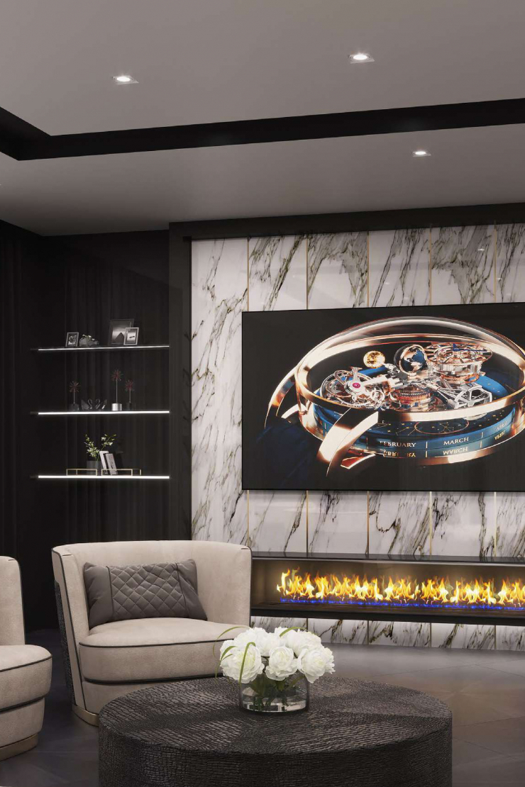 Burj Binghatti Jacob & Co Residences, artist's impression, Dubai