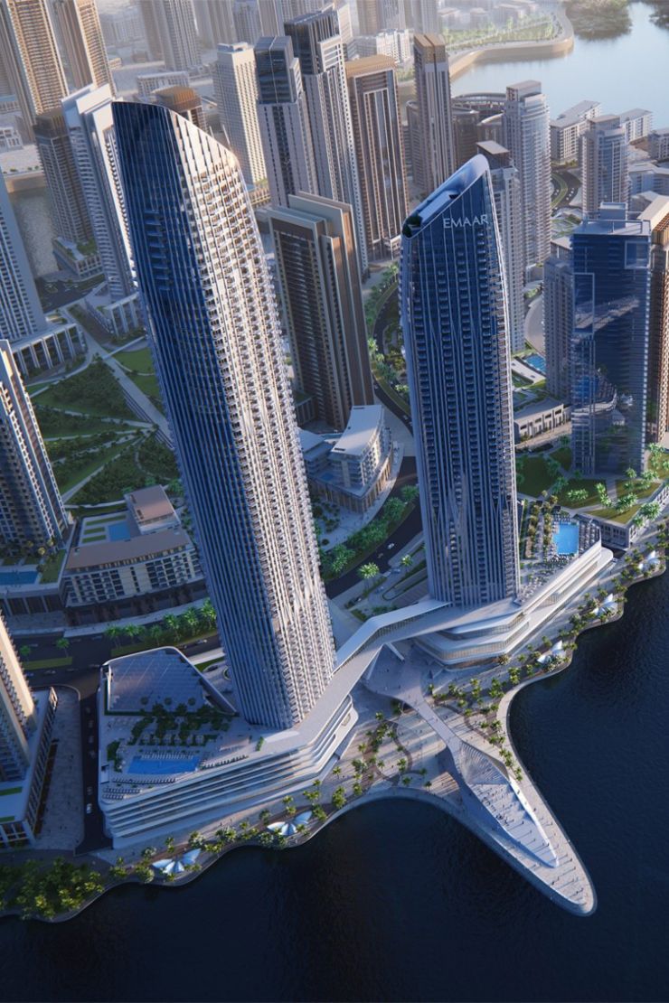 Address Grand Creek Harbour Tower 2 Propsearch.ae